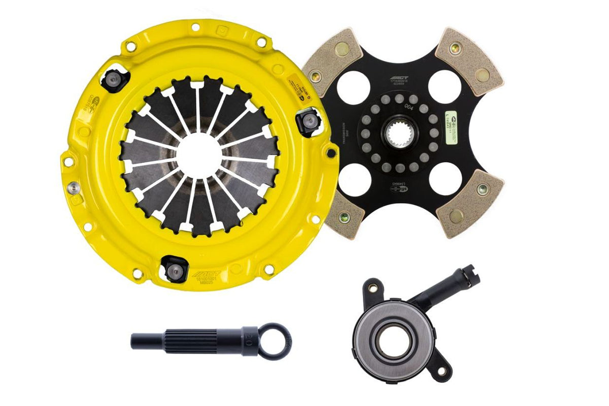 ACT 08-17 Mitsubishi Lancer GT / GTS HD/Race Rigid 4 Pad Clutch Kit - MB11-HDR4