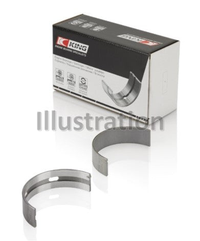 King Engine Bearings Mercedes Benz Om611.960/981/821/962/966 (Size +1.0mm) Main Bearing Set - MB1190XA1.0