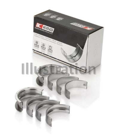 King Engine Bearings Subaru Justy 1987-1990 (Size +0.75mm) Main Bearing Set - MB461AM0.75