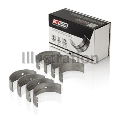 King Engine Bearings Mercedes Benz Om 642.822/36/910/20/30/70 O/S (Size +0.25mm) Main Bearing Set - MB4557SV0.25