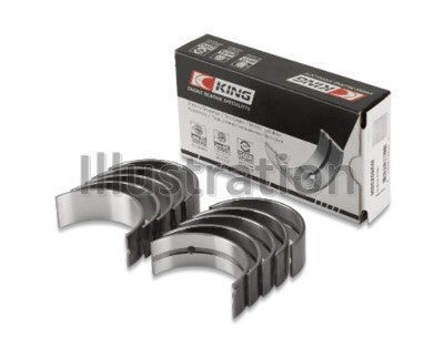 King Engine Bearings Toyota 3Y (Size +0.50mm) Main Bearing Set - MB5563AM0.5
