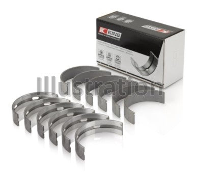 King Engine Bearings Mercedes Benz Om602.982/983/989 (Size +0.50mm) Main Bearing Set - MB624XA0.5