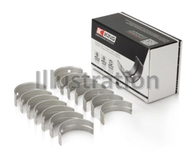 King Toyota 5ME/5MGE/7MGE/7MGTE (Size +0.5) Main Bearing Set - MB787AM0.5