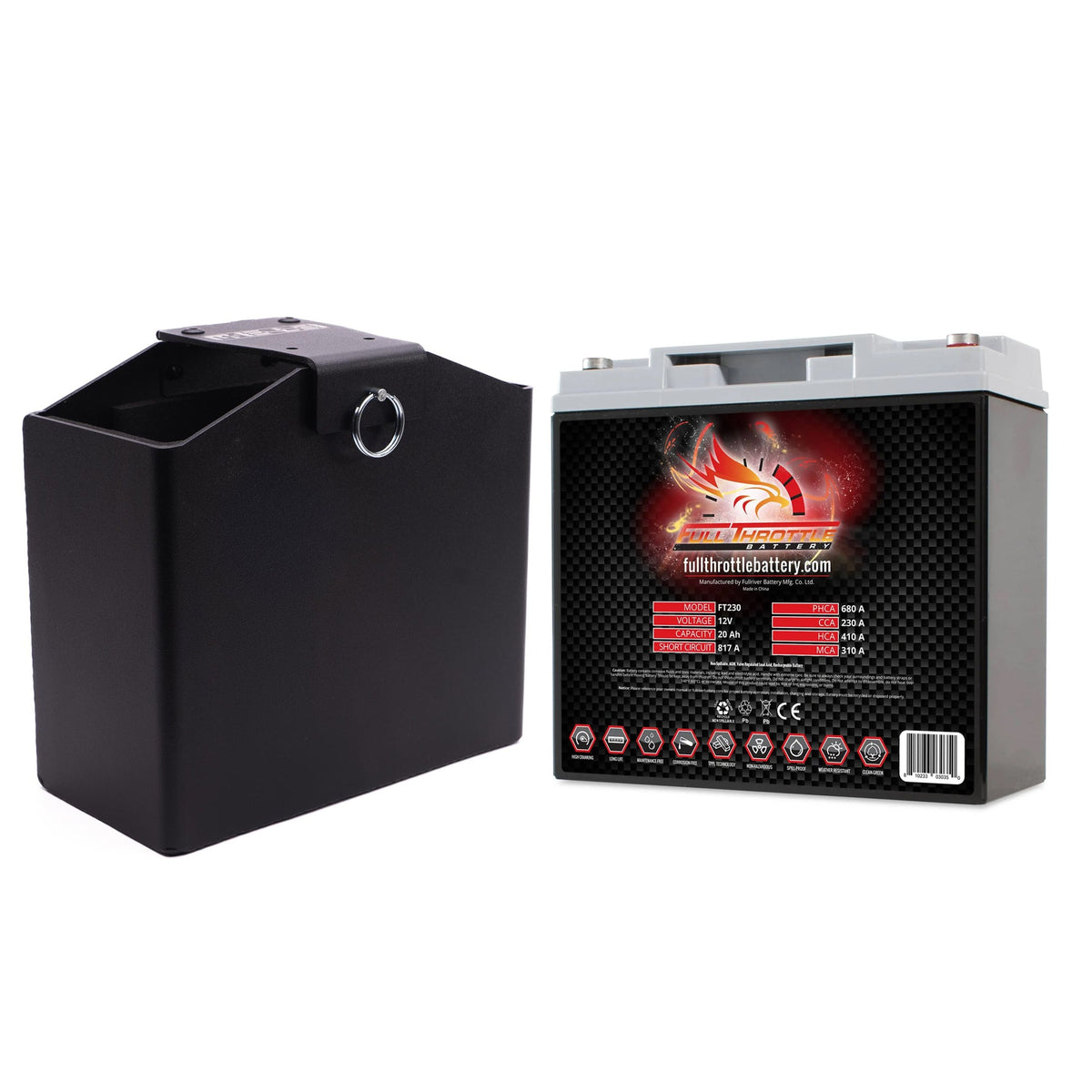 Mele Design - 2013+ Subaru BRZ/Toyota 86 600 Series Battery Mount by Mele Design - front view