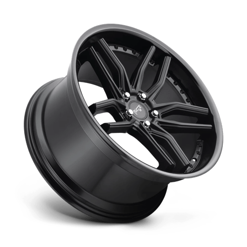 Niche 1PC M194 Methos 19X9.5 5X120 +35MM Gloss Black Matte Black