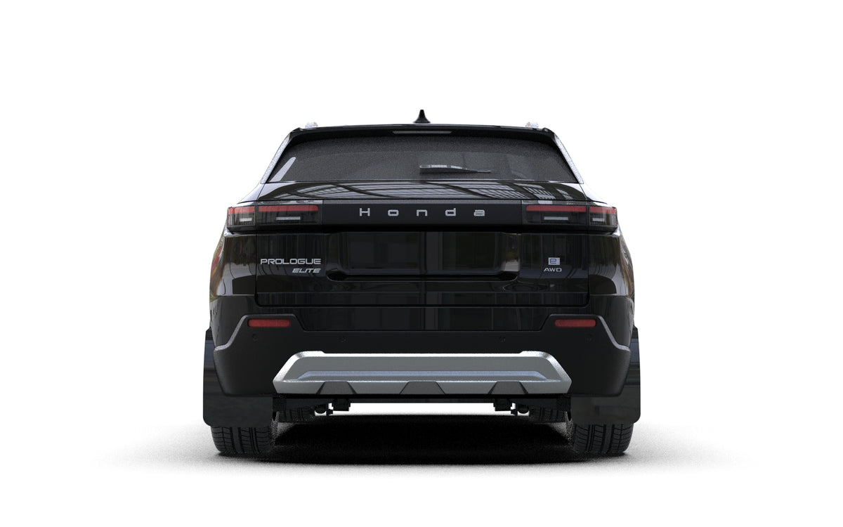 Rally Armor 24-25 Honda Prologue Black Mud Flap - Metallic Black Logo - MF144-UR-BLK-MBK