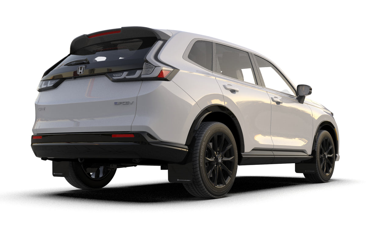 Rally Armor 23-26 Honda CR-V Black Mud Flap - Red Logo - MF149-UR-BLK-RD