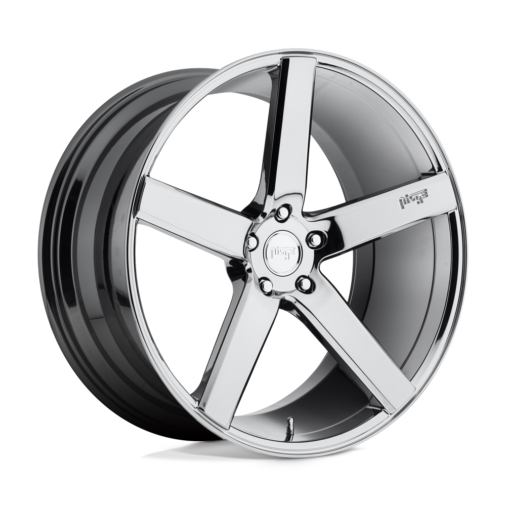Niche 1PC M132 Milan 20X8.5 5X120 +35MM Chrome Plated