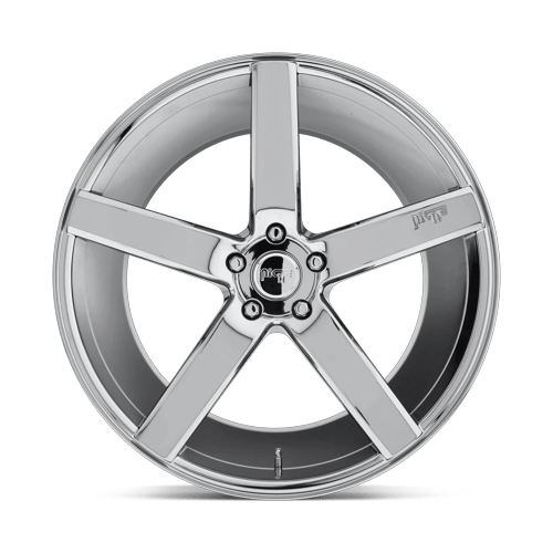 Niche 1PC M132 Milan 19X8.5 5X114.3 +35MM Chrome Plated