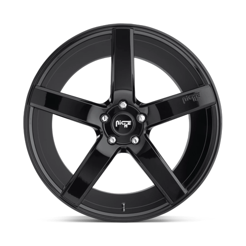 Niche 1PC M188 Milan 20X8.5 5X120 +35MM Gloss Black