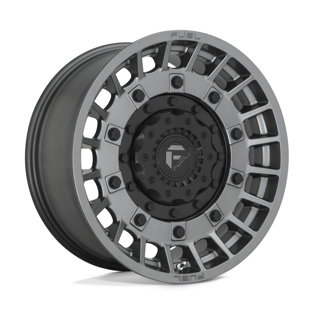 Fuel Off-Road Aluminum Wheels 20X10 Militia D726 Matte Anthracite & Black