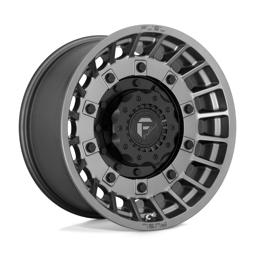 Fuel Off-Road Aluminum Wheels 20X10 Militia D726 Matte Anthracite & Black