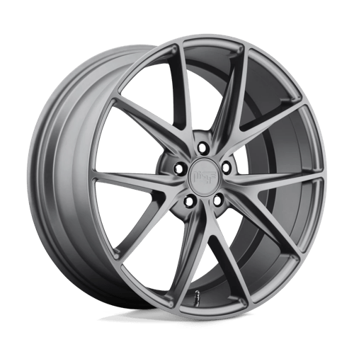 Niche 1PC M116 Misano 19X8.5 5X114.3 +45MM Matte Gun Metal