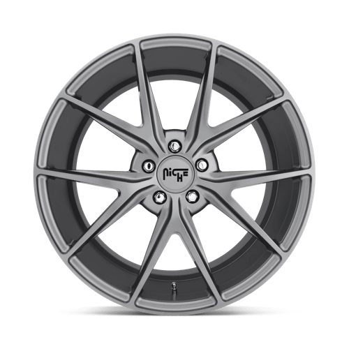 Niche 1PC M116 Misano 19X8.5 5X112 +42MM Matte Gun Metal