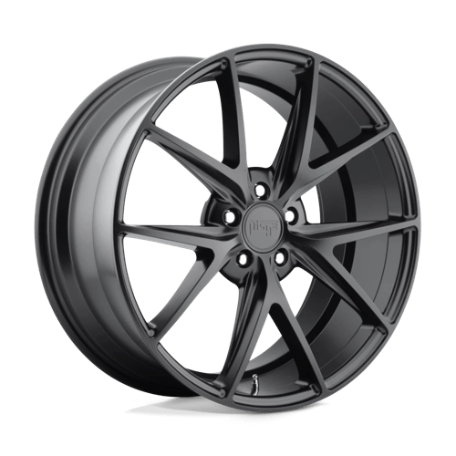 Niche 1PC M117 Misano 19X8.5 5X114.3 +45MM Matte Black