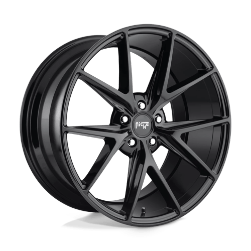Niche 1PC M119 Misano 20X10 5X114.3 +40MM Gloss Black