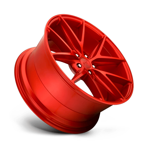Niche 1PC M186 Misano 20X10 5X120 +40MM Candy Red