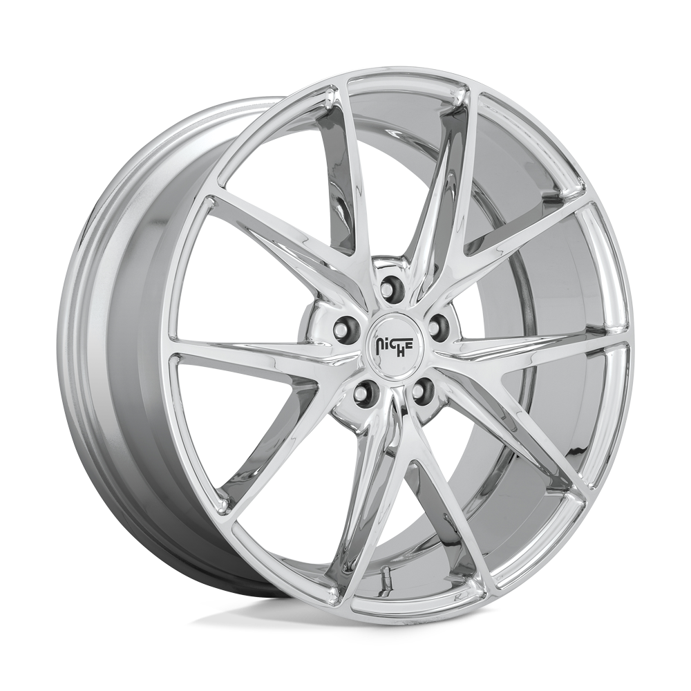 Niche 1PC M248 Misano 20X9 5X114.3 +35MM Chrome