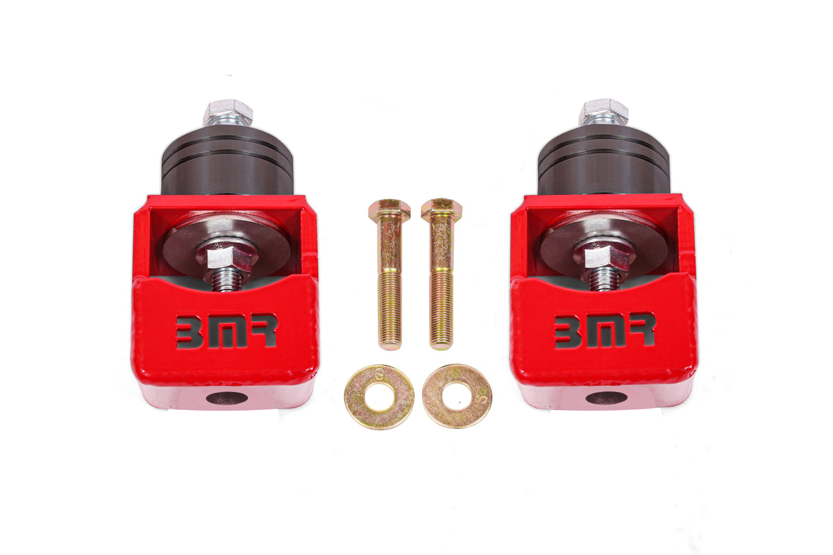 BMR Chevy SS and Pontiac G8 Motor Mount Kit (Solid Bushings) Red - MM301R