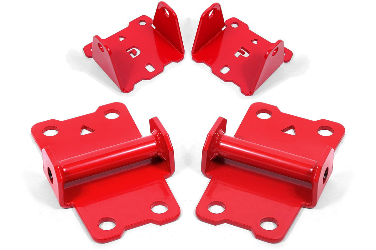 BMR 82-92 GM F-Body Solid Motor Mount Kit - Black Hammertone - MM333H for 1982-1992 Chevrolet Camaro