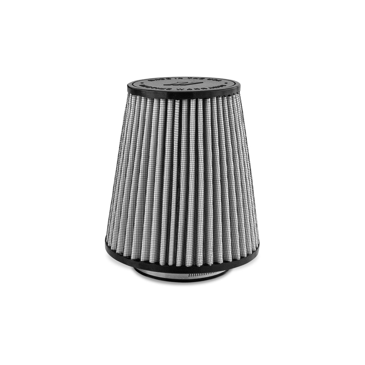 Mishimoto Air Filter 4.5in Inlet 7.8in Filter Length Dry Washable - MMAF-4578DW by Mishimoto - angle view