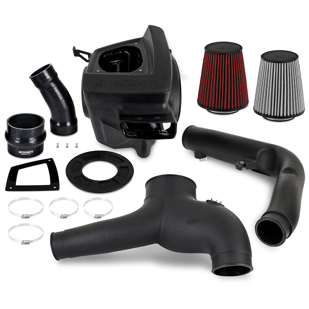 Mishimoto 2021+ Ford Bronco 2.7L Performance Air Intake w/ Dry Washable Filter - MMAI-BR27-21DW for 2021-2026 Ford Bronco - a