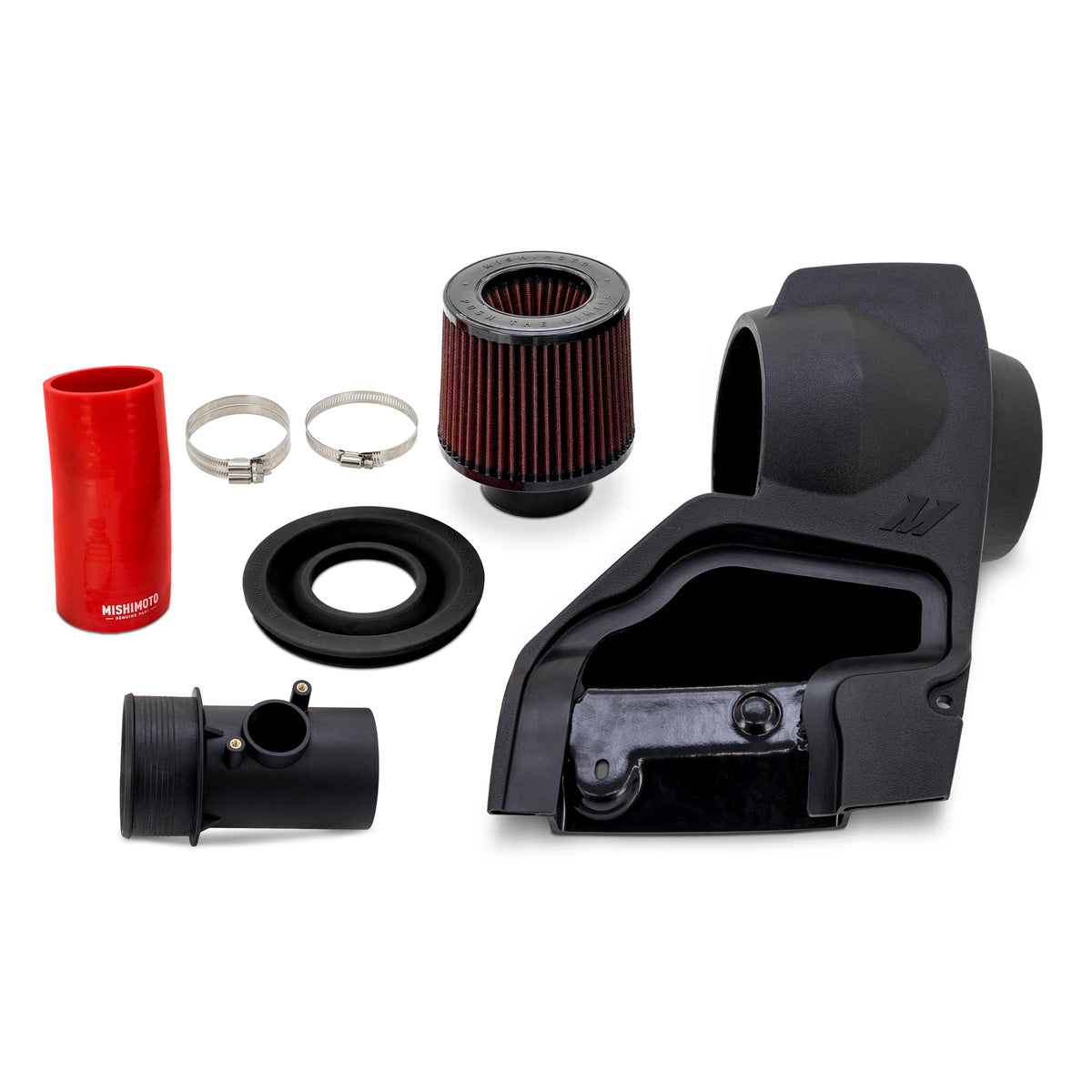 Mishimoto 2022+ Honda Civic 1.5T Performance Intake - Red - MMAI-CIV-22RD for 2022-2025 Honda Civic - close-up