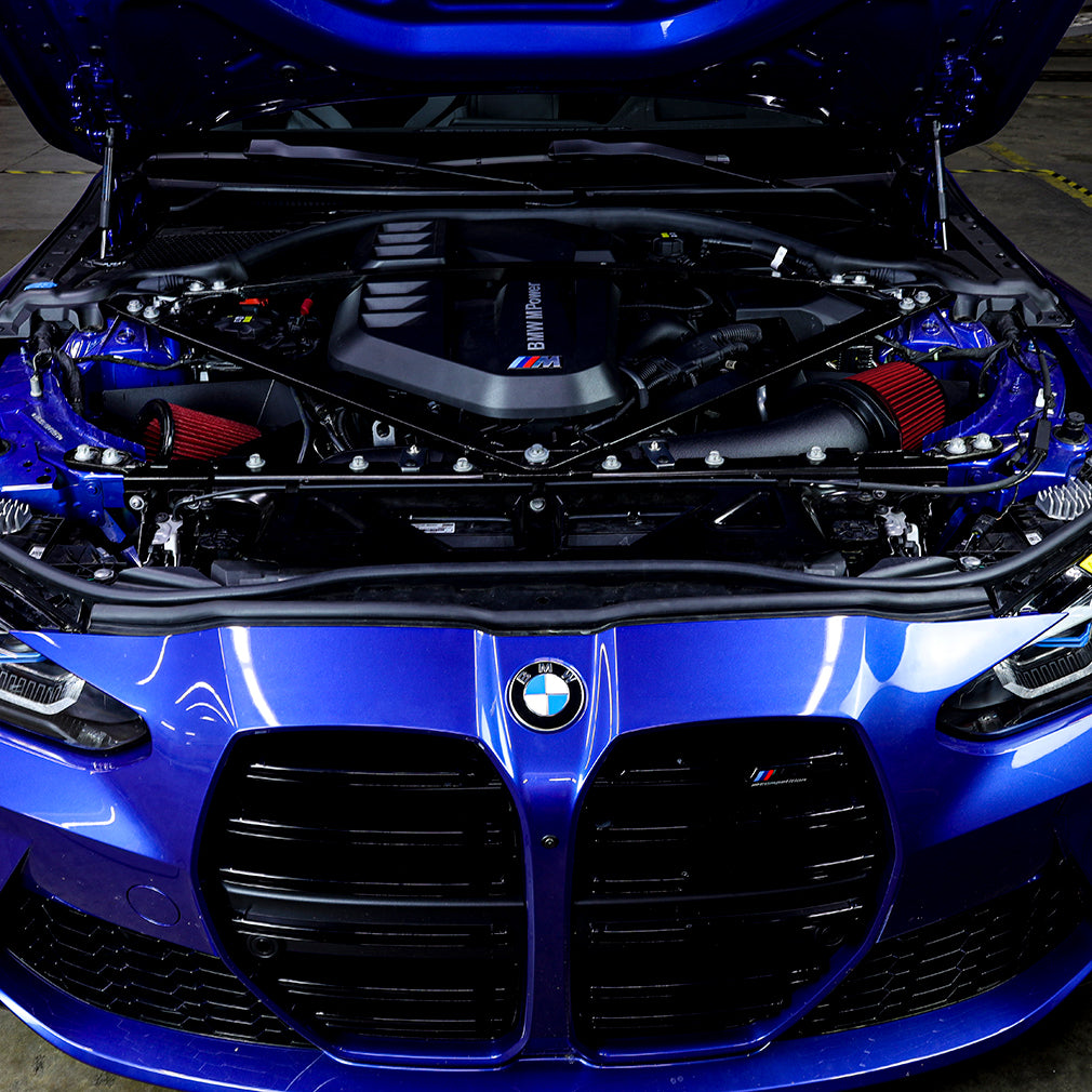 Mishimoto 2021+ BMW G8X M2/M3/M4 3.0L S58B30 Open Airbox Performance Intake - MMAI-G80-21H for 2021-2025 BMW M3 - package con