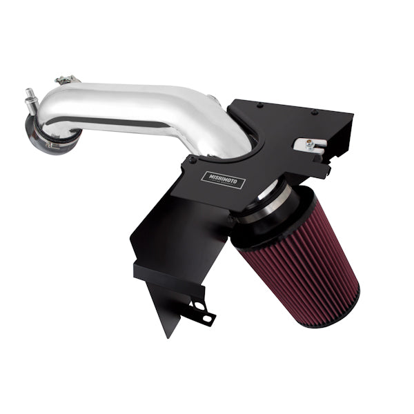 Mishimoto 2015 Ford Mustang Ecoboost Performance Intake - Polish - MMAI-MUS4-15P for 2015-2023 Ford Mustang - detail view