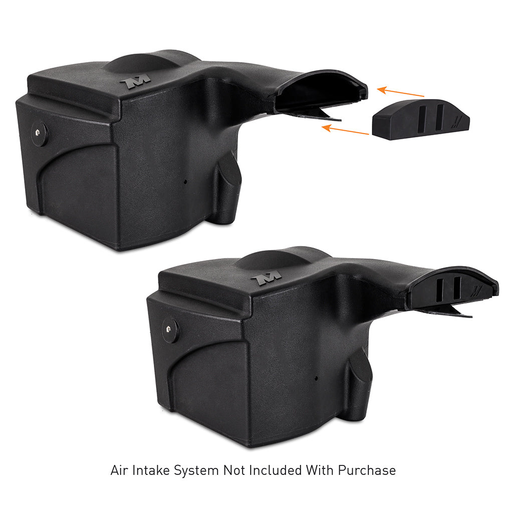 Mishimoto 2019+ Ford Ranger 2.3L Fresh Air Duct Plug - MMAI-RGR-PLG for 2019-2023 Ford Ranger - detail view