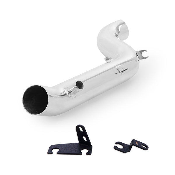 Mishimoto 2016+ Ford Focus RS Performance Air Intake Kit - Polished - MMAI-RS-16P for 2014-2019 Mini Cooper - angle view