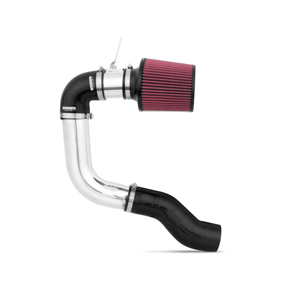 Mishimoto 15 Subaru WRX Performance Air Intake Kit w/ Box - Polished - MMAI-WRX-15BP for 2015-2021 Subaru WRX - angle view