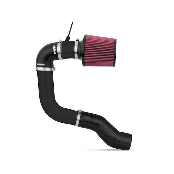 Mishimoto 15 Subaru WRX Performance Air Intake Kit w/ Box - Wrinkle Black - MMAI-WRX-15BWBK for 2015-2021 Subaru WRX - angle 