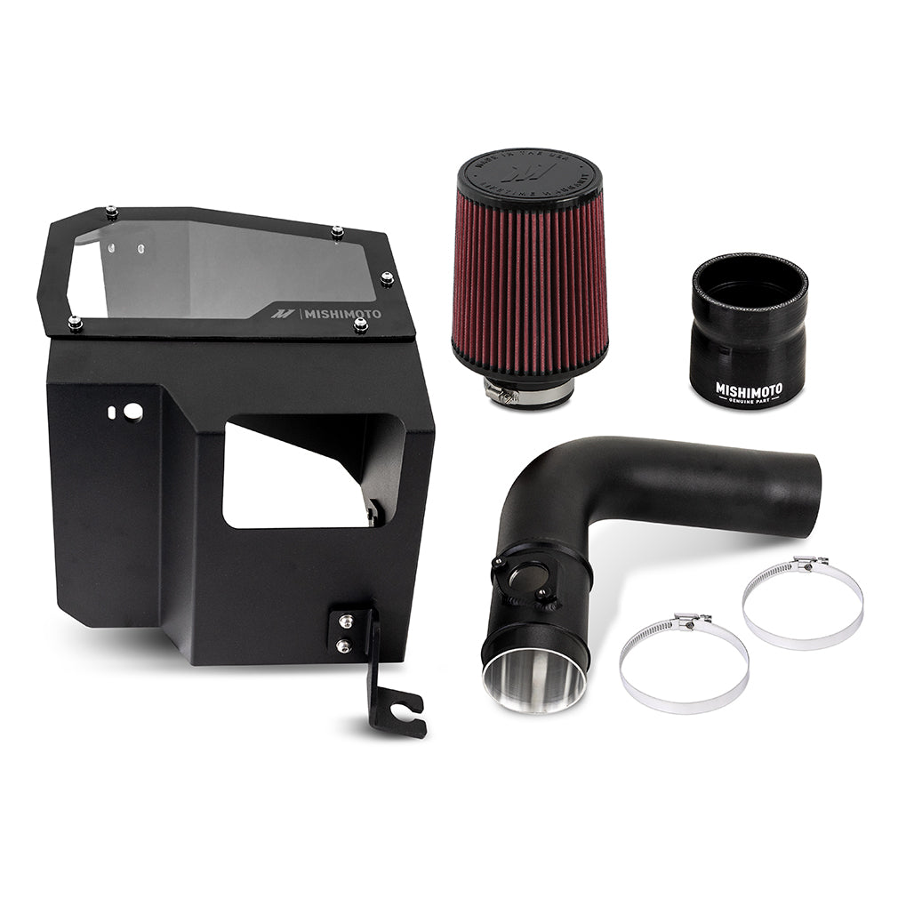 Mishimoto 2022+ Subaru WRX Performance Air Intake - Oiled Filter - Micro-Wrinkle Black - MMAI-WRX-22MWBK for 2022-2025 Subaru
