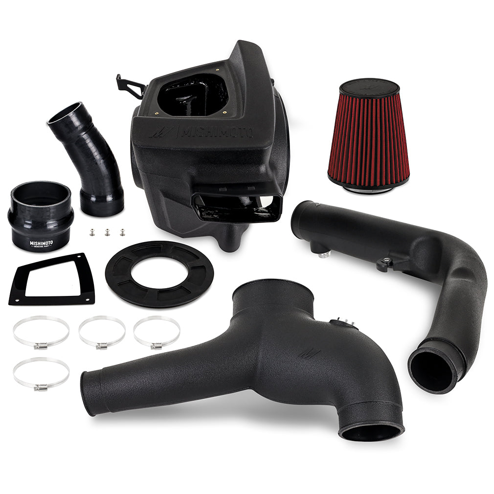 Mishimoto 21+ Bronco 2.7L Intake/Snorkel Bundle - Oiled Filter - MMB-BR27-21 for 2021-2026 Ford Bronco - close-up