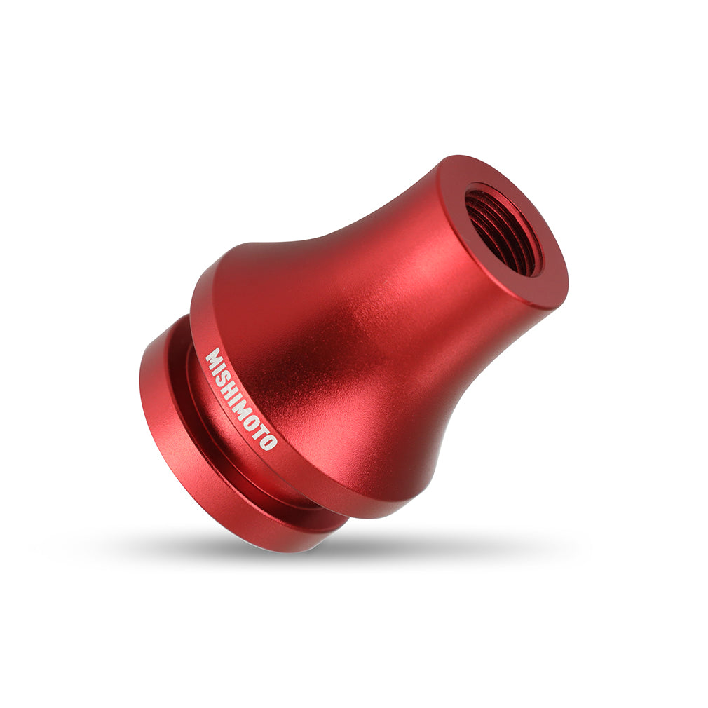Mishimoto Shift Boot Cover + Retainer/Adapter Bundle M12x1.25 Red - MMB-RECO-RD by Mishimoto - detail view