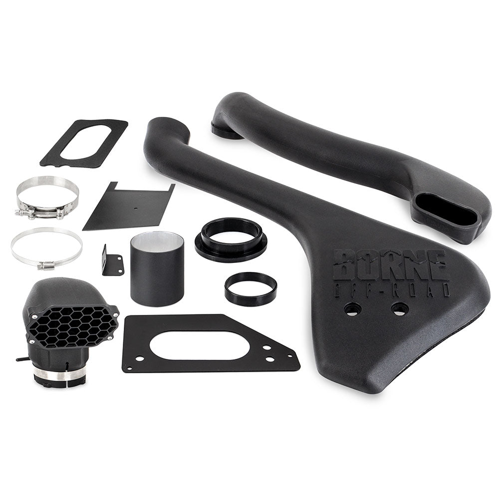 Mishimoto 2019+ Ford Ranger 2.3L Intake/Snorkel Bundle - Oiled Filter - MMB-RGR-19 for 2019-2023 Ford Ranger - detail view