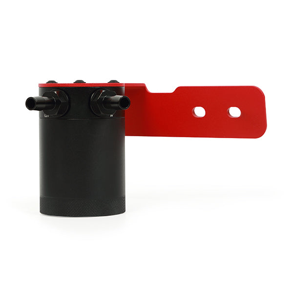 Mishimoto 2018+ Honda Accord 1.5T Direct Fit Catch Can - Red Bracket - MMBCC-ACRD15-18PBERD for 2018-2020 Honda Accord - deta