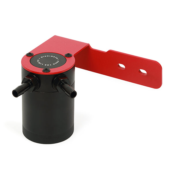 Mishimoto 2018+ Honda Accord 1.5T Direct Fit Catch Can - Red Bracket - MMBCC-ACRD15-18PBERD for 2018-2020 Honda Accord - alte
