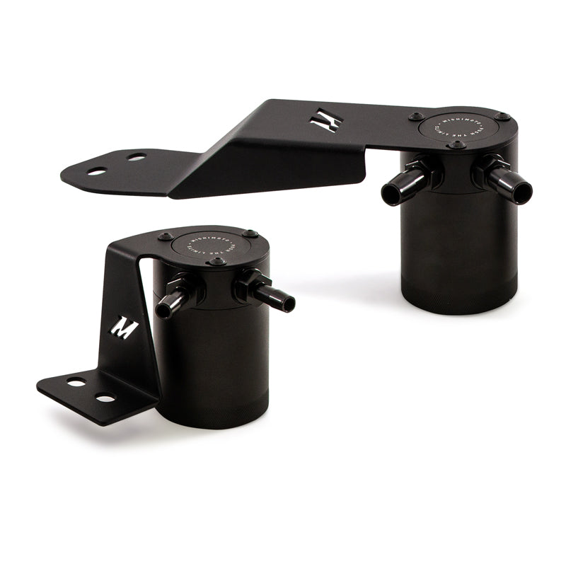 Mishimoto 2013+ Cadillac ATS 2.0T Baffled Oil Catch Can Kit - Black - MMBCC-ATS4-13SBE for 2013-2019 Cadillac ATS - alternate