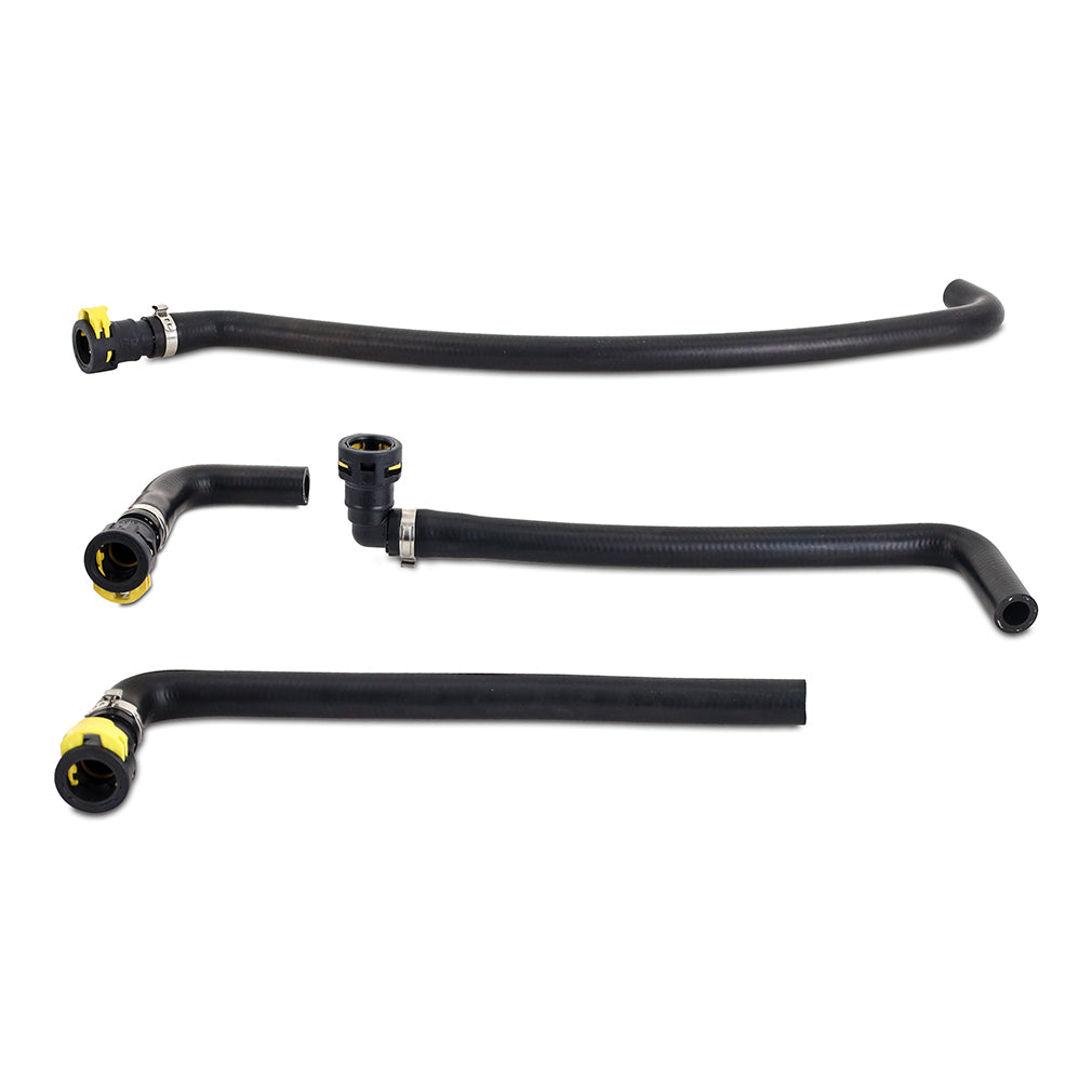Mishimoto 21-22 Ford Bronco 2.7L Baffled Oil Catch Can System - MMBCC-BR27-21S for 2021-2026 Ford Bronco - installed view