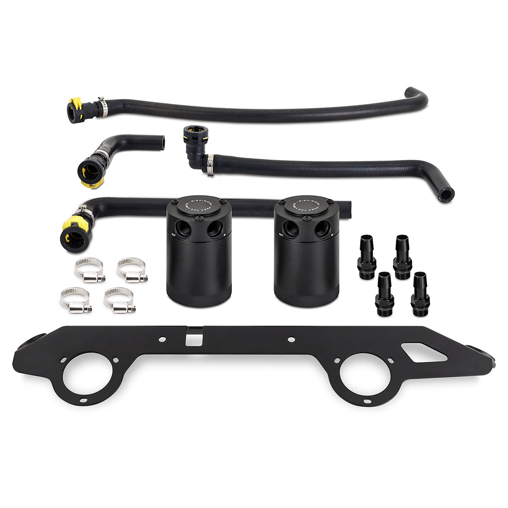 Mishimoto 2023+ Ford Bronco 2.7L Baffled Oil Catch Can System - MMBCC-BR27-23S