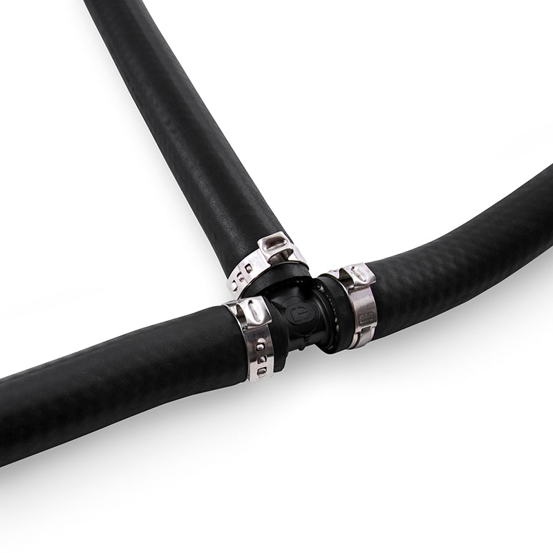 Mishimoto 2016+ Chevrolet Camaro 2.0T Baffled Oil Catch Can Kit - Black - MMBCC-CAM4-16SBE for 2016-2023 Chevrolet Camaro - i