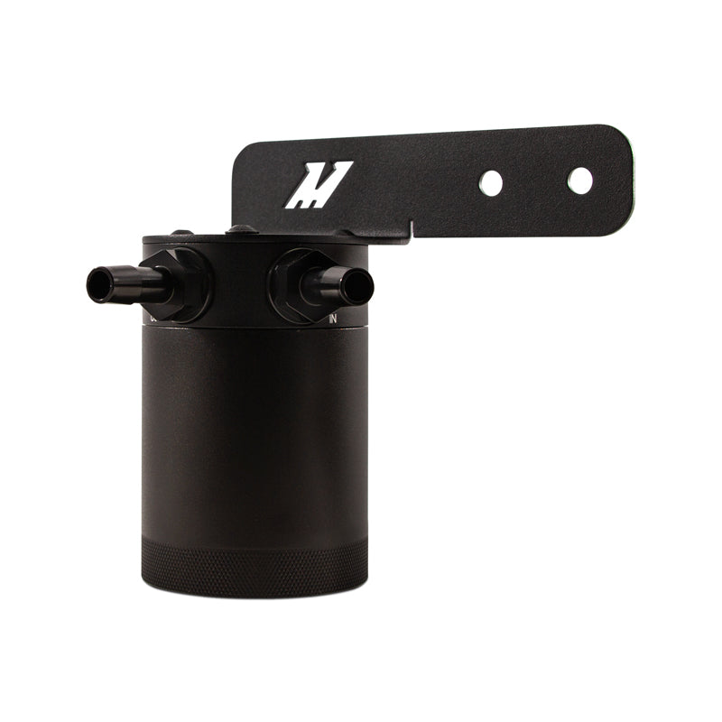 Mishimoto 2016+ Honda Civic 1.5L Turbo Baffled Oil Catch Can Kit - Black (PCV Side) - MMBCC-CIV-16PBE for 2016-2021 Honda Civ