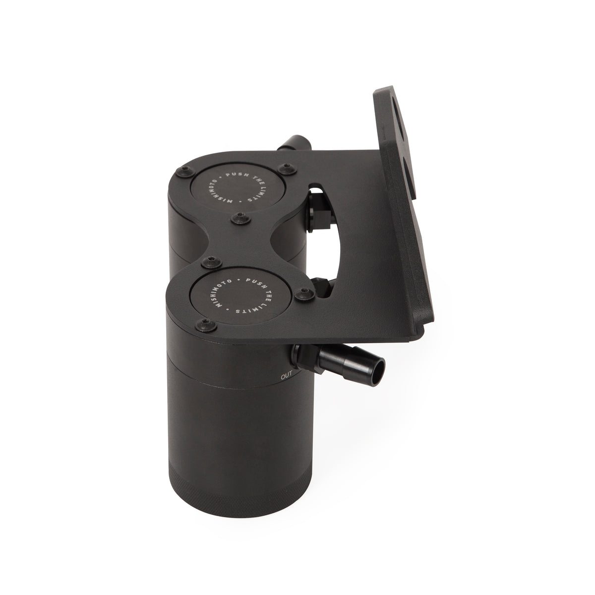 Mishimoto 15-17 Ford F-150 2.7L EcoBoost Baffled Oil Catch Can - Black - MMBCC-F27T-15SBE for 2015-2017 Ford F 150 - detail v