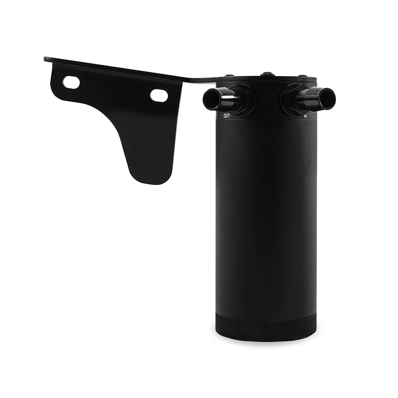 Mishimoto 07-13 Mazda Mazdaspeed3 Baffled Oil Catch Can Kit - Black (PCV Side) - MMBCC-MS3-07PBE2 for 2007-2013 Mazda 3 - ang