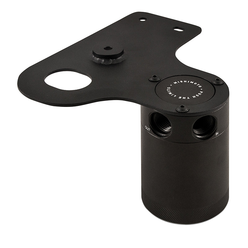 Mishimoto 2018+ Ford Mustang GT Baffled Oil Catch Can - PCV Side - MMBCC-MUS8-18PBE for 2015-2023 Ford Mustang - installed vi