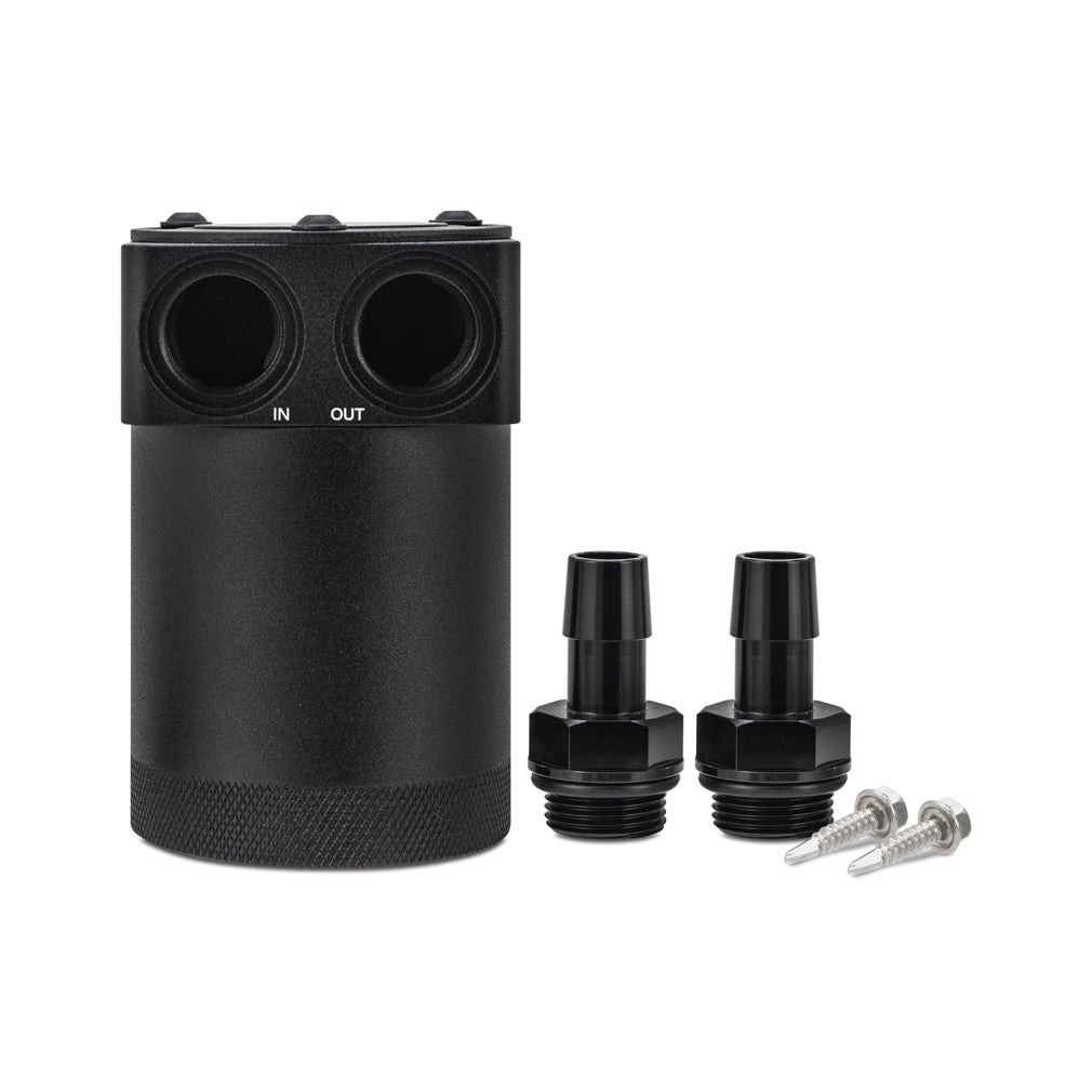 Mishimoto Parallel Port Universal Baffled Oil Catch Can - MMBCC-PPTWO