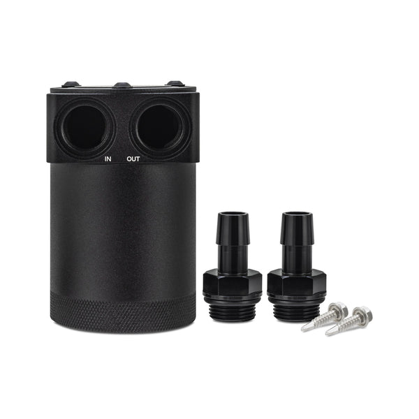 Mishimoto Parallel Port Universal Baffled Oil Catch Can - MMBCC-PPTWO