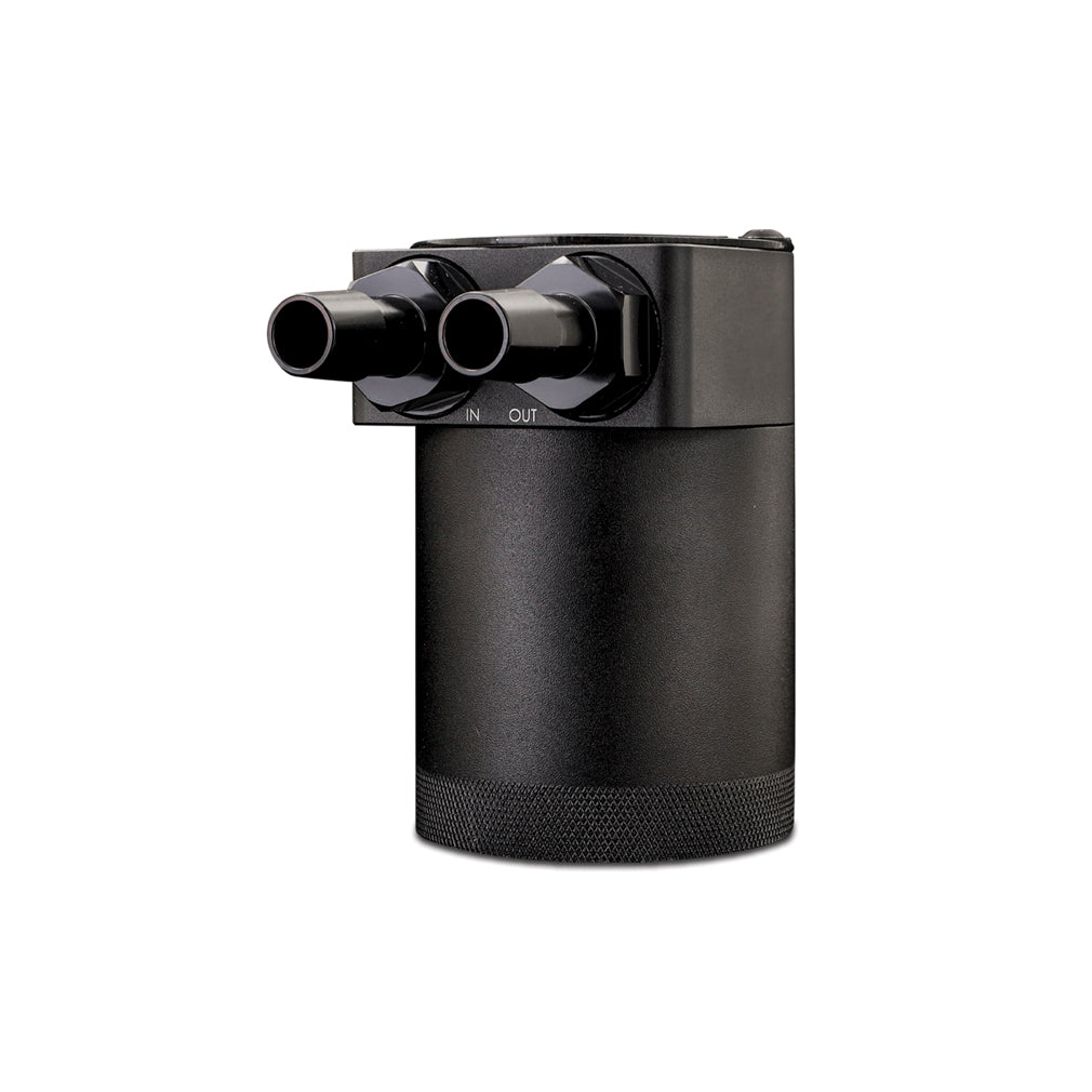 Mishimoto Parallel Port Universal Baffled Oil Catch Can - MMBCC-PPTWO by Mishimoto - installed view